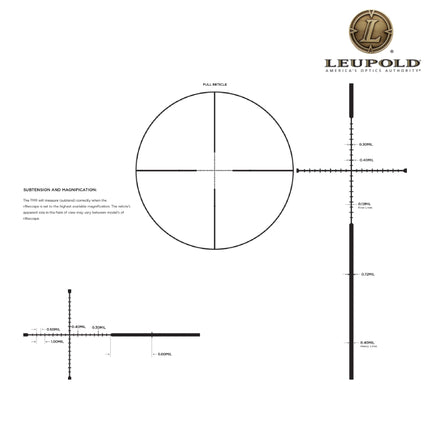 Leupold Mark 3HD 6-18x50 P5 Rifle Scope TMR Reticle - 180671 Rifle Scope Leupold 